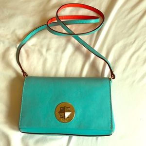 Aqua Kate Spade bag